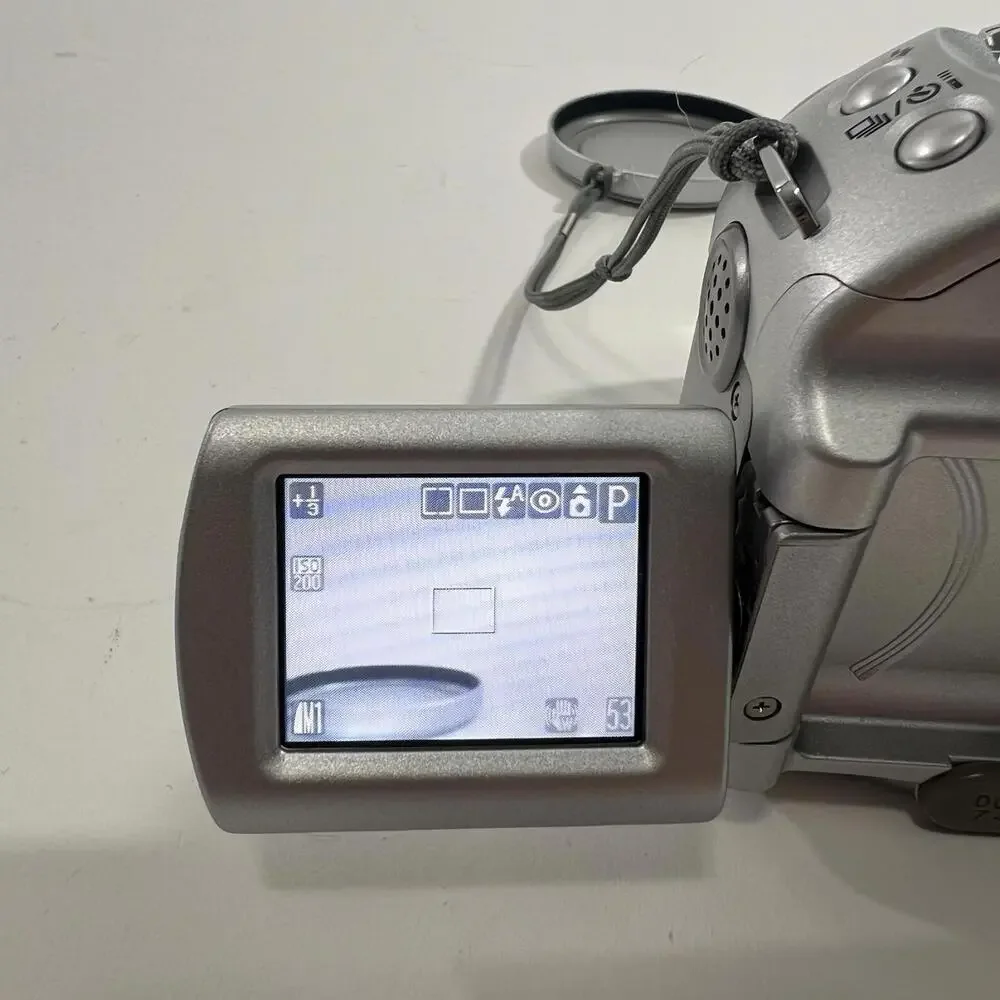 Canon PowerShot S1 IS 3.2MP Digital Camera 10x Optical Zoom PC1058 Kit Tested